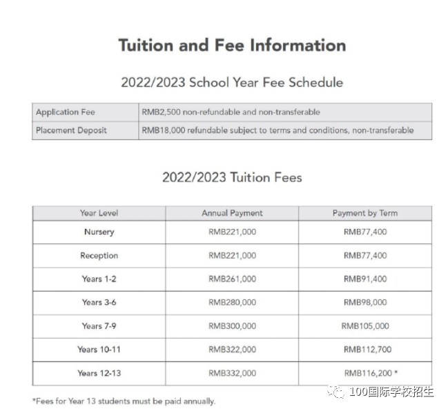 2022-2023年北京德威英國國際學(xué)校招生申請（附流程，學(xué)費(fèi)）